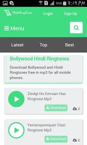 Download Bollywood And Hindi Ringtones Free In Mp3 For All Mobile Phones Phone Ringtones Mobile Ringtones Ringtones