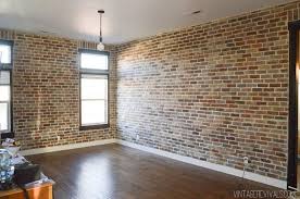 Brick veneer accent wall in attic. 15 Brick Accent Walls To Snag Inspo From