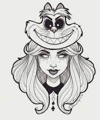 Black Art Dark Art Drawings Art Wonderland Tattoo