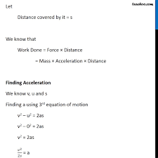 Kinetic energy of the object depends on the motion of an object. Kinetic Energy Definition Formula Examples Teachoo