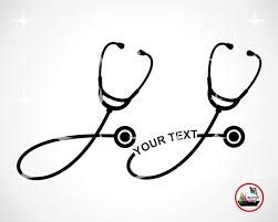 Download Nurse Stethoscope Svg Stethoscope Svg Stethoscope Monogram Frames Svg Nurse Svg Instant Download Design For Cricut Or Silhouette Paper Party Kids Craft Supplies Tools