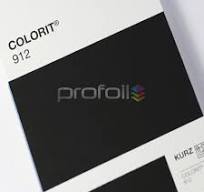 V912 Black Matt Pigment Foil | Profoil