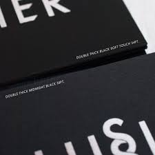 All of our cards are made from this metal because it's durable (it won't easily bend at.5mm thick), resists corrosion, and for it's classic brilliant 'stainless steel' appearance. Black Business Cards Blitzprinthouse Com