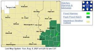 It is even possible to experience a flash flood in areas not immediately receiving rain. Shower Thunderstorm Chances Continue Sunday Flash Flood Watch Se Minn Into Wis Mpr News