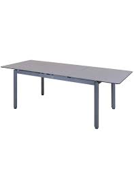 C'est vrai, la table plateau céramique extensible représente de très nombreux avantage pour votre salle à manger. Table Extensible Aluminium Gris Espace Hpl Gris Ceramique Rio
