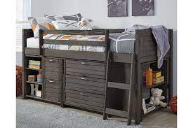 Caitbrook Twin Loft Bed With 1 Large Storage Drawer Ashley Furniture Homestore