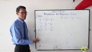 Smp 1 menjelaskan dan melakukan operasi hitung bilangan bulat dan pecahan dengan memanfaatkan berbagai sifat operasi 4.3 menyelesaikanmasalah yang. Matematika Kelas 6 Operasi Hitung Penjumlahan Dan Pengurangan Pecahan Youtube