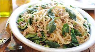 Linguine With Sardines And Spinach Recipe Cooking Seafood Pasta Dishes Sardine Recipes