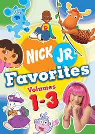 Save the day with dora and the wonder pets, explore imagination with backyardigans and little bill, and play along with blue and jack's big music show! Amazon Com Nick Jr Favorites Boxed Set Vol 1 3 Fatima Ptacek Regan Mizrahi Alexandria Suarez Caitlin Sanchez Steve Burns Jamie Watson Rebecca Peters Billy Rosemberg Samantha Morton Julie Lemieux Sarah Lewis Nicholas Fry