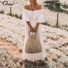 But things take a sizzling turn when he crosses paths with the attractive, alluring woman living next door. 2020 Celmia Oversized Women Long Dress Summer Sexy Off Shoulder Swing Party Beach Dress Solid Casual Ruffle Maxi Vestidos Robe Dresses Aliexpress