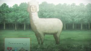Steins Gate Alpacaman Anime Llama Face Male Figure