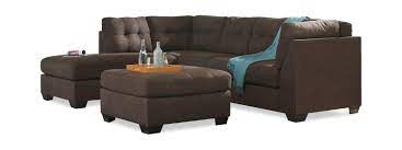 The best way to navigate through our options is to measure your space, find a sectional style you like and then get in touch with one of our home furnishing specialists. Crosby 2 Piece Modular Sectional Dock86