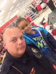 First night of Shop with a Cop was a success. Kiddos from Knightdale  Elementary and Hodge Road Elementary had a good time with the folks from  Target and our officers. Packed away