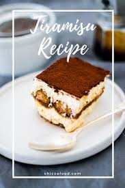 The Best Italian Tiramisu Recipe Chicca Food Recipe In 2020 Cheese Dessert Tiramisu Recipe Desserts