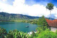 Dalam hitungan sekejap, keduanya menghilang. Isi Pokok Cerita Danau Toba