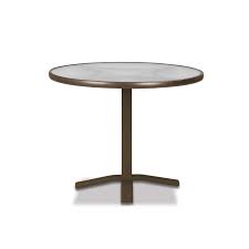 52 inch round glass table top 1/2 inch thick clear tempered glass with beveled edge polished. Telescope Casual Glass Top 30 Round Balcony Height Table With Pedestal Base 5980 Top 3x20