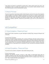 We have put together this simple guide to starting your video game company. 4 Game Inc Business Plan