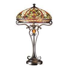 Dale tiffany, the world's first standardized producer of stained glass is the leading designer and manufacturer of fine art glass lighting and home accents. Dale Tiffany Antiques Roadshow Boehme Series Tiffany Table Lamp L Brilliant Source Lighting