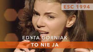 Nadaje wiele kanałów telewizyjnych, w tym kilka w formacie hd: Edyta Gorniak To Nie Ja Live Eurovision 1994 Youtube