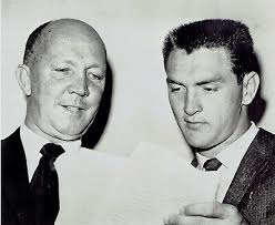 1960 Press Photo LSU Tigers Football Billy Cannon attorney at Los Angeles  Court