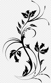 Maybe you would like to learn more about one of these? Ornamen Seni Bunga Hitam Png Pngegg