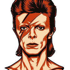 David Bowie Ziggy Stardust Art: Rock Music Portrait (SVG PNG PSD Digital  Download