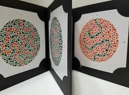 38 Plate Ishihara Test Book Color Blindness With Occluder
