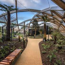 Tours are free but it's worth calling ahead to book as the gardens are often rented out for private events. Tropical Roof Gardens And A Leisure Complex Set Above Foster Partners New Canary Wharf Crossrail Station Roof Garden Roof Gardens London Rooftop Garden