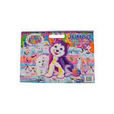 Free printable lisa frank coloring pages. Kappa Books Lisa Frank Jumbo Coloring Activity Poster Pad Spiral 64 Pages Ages 3 And Up Mardel 3655578