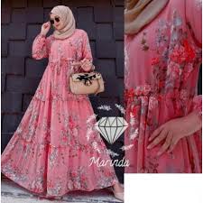 Selain terlihat menarik,memakai pakaian kembar juga akan terlihat lebih akrab. Jual Baju Gamis Wanita Dewasa Pesta Murah Kondangan Kekinian Terbaru 2021 Pink L Jakarta Pusat Peyie21 Tokopedia