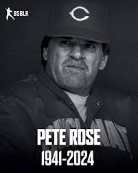 Red's Nation is mourning tonight. Pete was an awesome player and played the  game the right way. RIP to Charlie Hustle!! Condolences to his family and  BRM brothers.