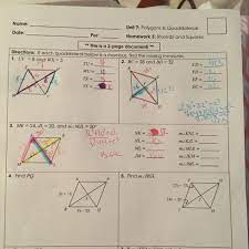 24 last day to register through bearweb for fall 2012 term. Name Unit 7 Polygons Amp Quadrilaterals Homework 5 Rhombi And Squares Per Date 2 5 Cd Brainly Com