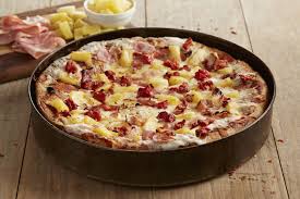 Bj S Brewhouse Deep Dish Pizza Sweet Pig Oven Roasted Ham Sweet Pineapple And Seasoned Tomatoes Roasted Ham Deep Dish Pizza Chicago Deep Dish Pizza
