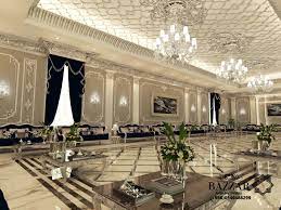 مجلس رجال نيوكلاسيك فخم باللون الفضي والكنب الاسود تم استخدام نجف كرستال ذو اضاء living room design decor luxury house interior design home design living room