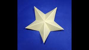 Origami Christmas Star Easy 5 Points Paper Star For Christmas Tree Deco Origami Stars Origami Christmas Star Easy Origami Star