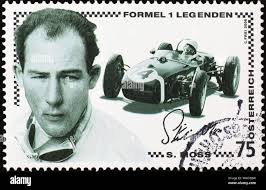 Racing driver Stirling Moss