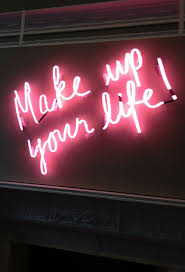 London Fashion Week Beauty Blog Neon Words Neon Word Lights Neon Signs