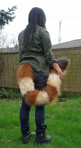 Red Panda Floor Dragging Costume Tail Shagpokestudios Does Really Amazing Animal Tails And Stuffs Furry Costume Panda Costumes Fursuit Furry