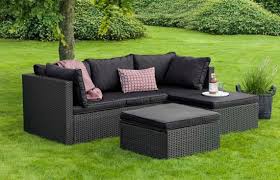 Prop up your feet on an outdoor ottoman for extra comfort.seat the entire family with outdoor conversation sets consisting of multiple chairs and a table for serving snacks. For Living Wicker Patio Sectional Set With Cushions 3 Pc Canadian Tire Wicker Patio Sectional Patio Sectional Sectional