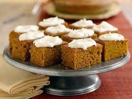 It's time to make turkey day much more delicious than in the past with our ideal thanksgiving recipes. Thanksgiving Dessert Of The Day Paula S Pumpkin Bars From Food Network Pumpkin Recipes Pumpkin Bars Paula Deen Pumpkin Bars