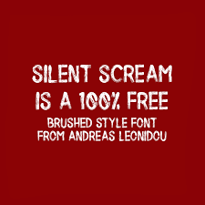 We believe that creating custom, unique invitations should be a collaborative process. Silent Scream Free Font On Behance