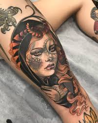 Neotraditional lady, Kat Abdy, Bloodlines Ink, Perth, Australia : r/tattoos