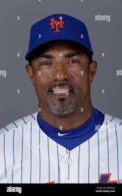 This is a 2014 photo of bullpen coach Ricky Bones of the New York Mets  baseball team. This image reflects the Mets active roster as of Wednesday,  Feb. 26, 2014 when this