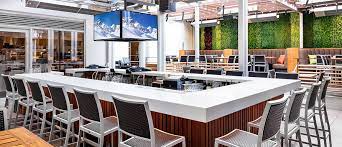 This financial district chain has a third floor patio with a retractable roof, its own bar and kitchen serving up popular dishes like steelhead and prawn ceviche and albacore tuna tataki. First Canadian Place Restaurant Cactus Club Cafe Toronto