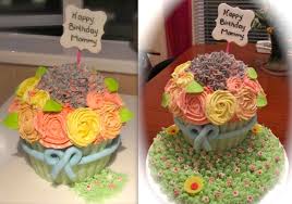 Birthday Cake For Mother In Law Mother In Law S 77th Birthday Cake Pic On The Left The Grass Was Piped With Grass Nozzle And It Was Beautiful But The Nozzle Cake 77th Birthday Birthday Cake