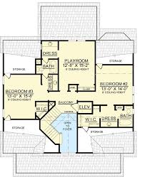 House plans idea 12×6 with 6 bedrooms. Low Country House Plan With Elevator 9152gu Architectural Designs House Plans