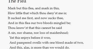 John Donne The Flea Pure Seduction John Donne John Donne Poems Poems