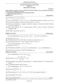Maybe you would like to learn more about one of these? Bac 2019 Matematica 23 08 2019 Subiecte Si Bareme Edu Mate Info Stiinte Tehnologic Si Pedagogic Sesiunea August Septembrie Jitaruionelblog Pregatire Bac Si Evaluarea Nationala 2021 La Matematica Si Alte Materii Materiale Lectii Formule