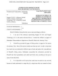 Robbins Affidavit In Support Of Opposition To Motion For