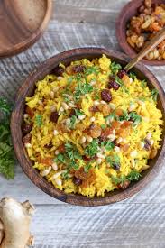 So here's the first recipe for the week: Ginger And Turmeric Aromatic Rice